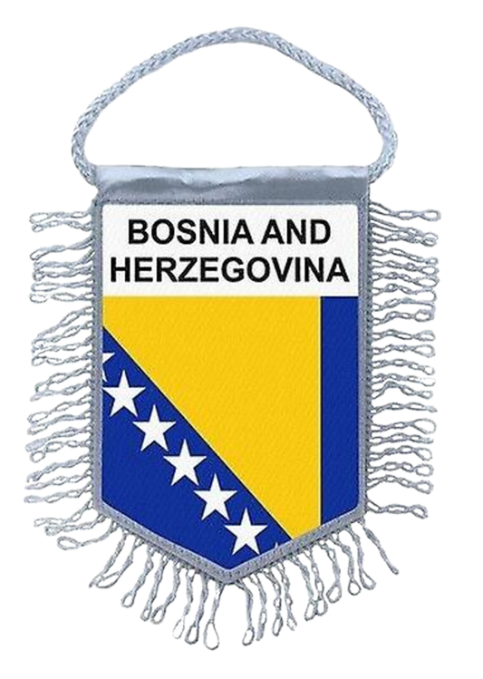 Bosnisk interiör flagga